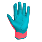 BRUCE BOLT ブルースボルト バッティンググローブ ショートカフ - Pink/Teal