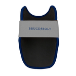 BRUCE BOLT ブルースボルト エルボーガード 硬式軟式兼用 シングルベルト - Grey/Navy