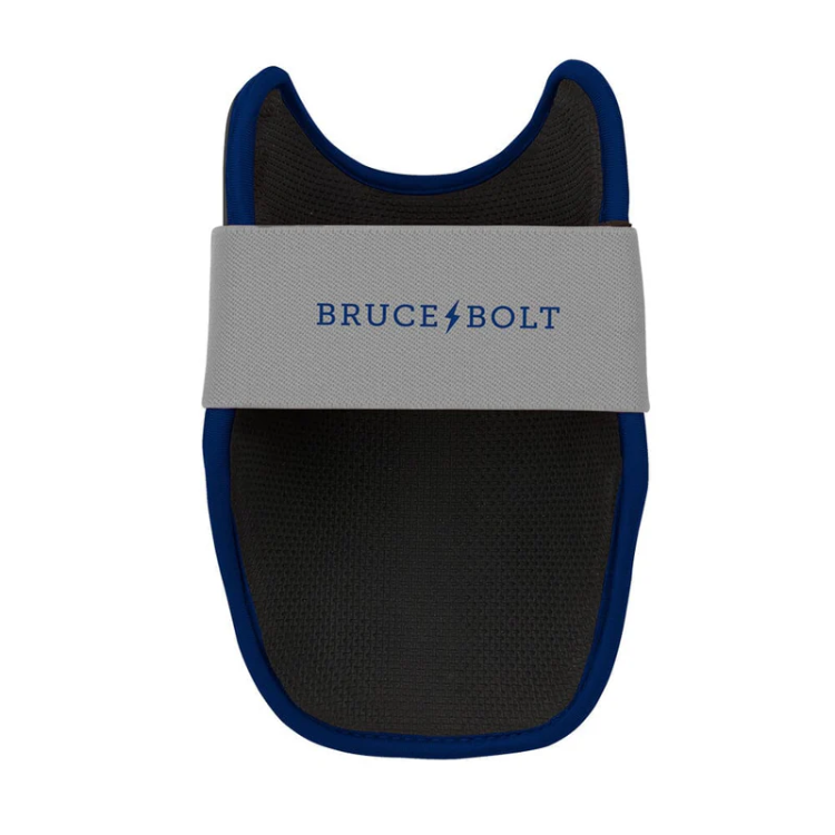BRUCE BOLT ブルースボルト エルボーガード 硬式軟式兼用 シングルベルト - Grey/Navy