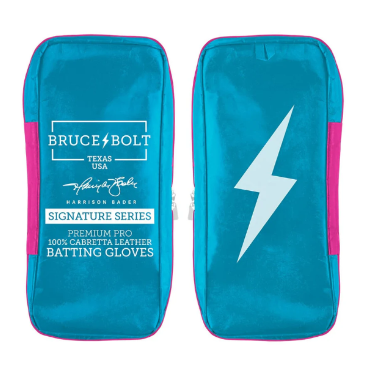 BRUCE BOLT ブルースボルト バッティンググローブ ロングカフ - Blue/Pink