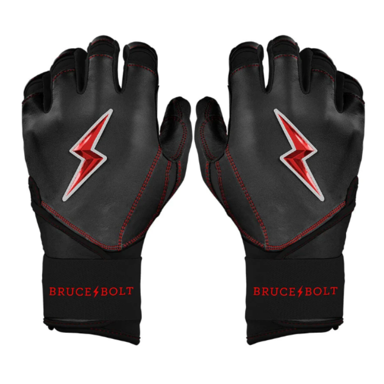 BRUCE BOLT ブルースボルト バッティンググローブ ロングカフ - Black