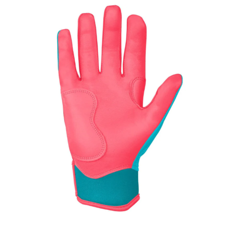 BRUCE BOLT ブルースボルト バッティンググローブ ショートカフ - Pink/Teal