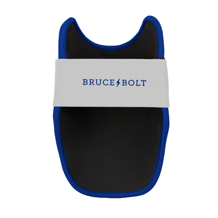 BRUCE BOLT ブルースボルト エルボーガード 硬式軟式兼用 シングルベルト - Chrome Royal Blue