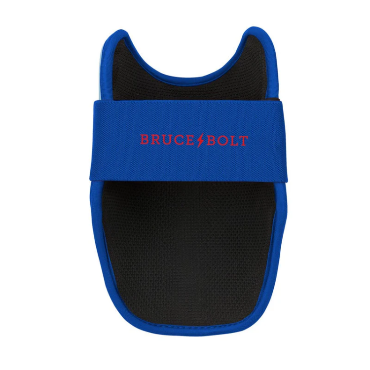 BRUCE BOLT ブルースボルト エルボーガード 硬式軟式兼用 シングルベルト - Gray/Blue