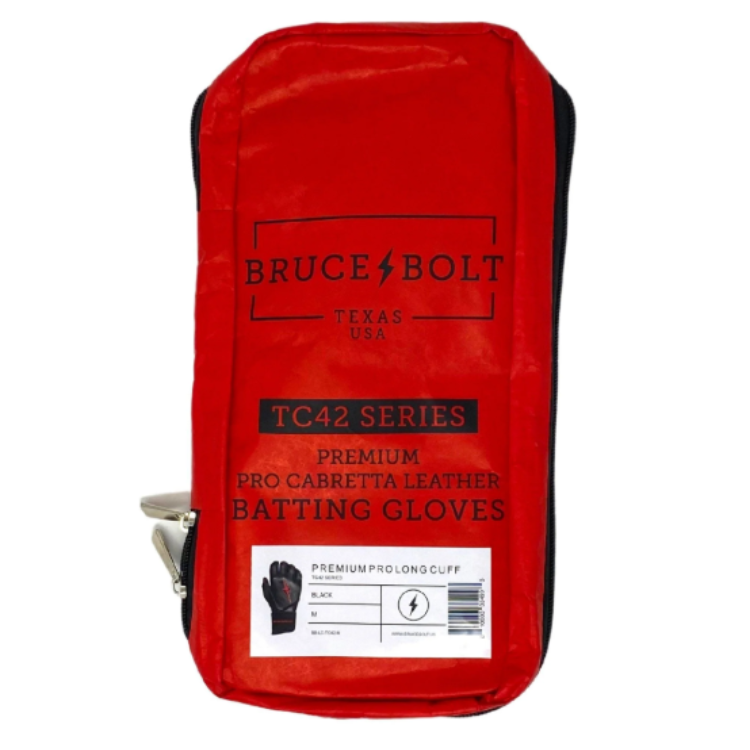 BRUCE BOLT ブルースボルト バッティンググローブ ロングカフ - Black