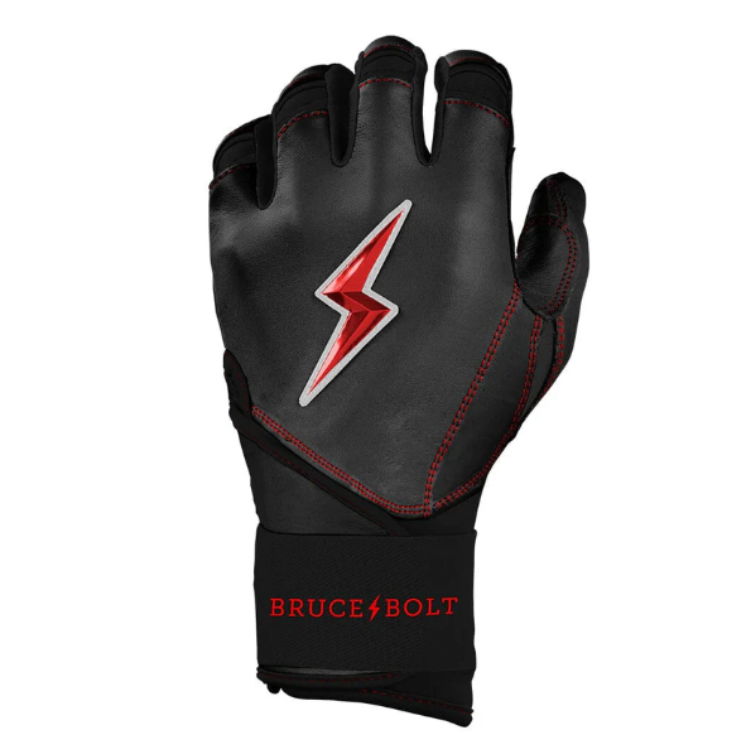 BRUCE BOLT ブルースボルト バッティンググローブ ロングカフ - Black