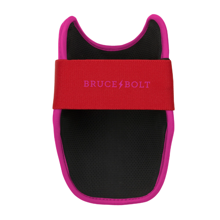 BRUCE BOLT ブルースボルト エルボーガード 硬式軟式兼用 シングルベルト - Pink