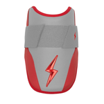 BRUCE BOLT ブルースボルト エルボーガード 硬式軟式兼用 シングルベルト - Grey/Red
