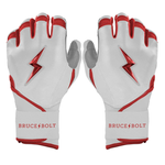 BRUCE BOLT ブルースボルト バッティンググローブ ロングカフ - Red