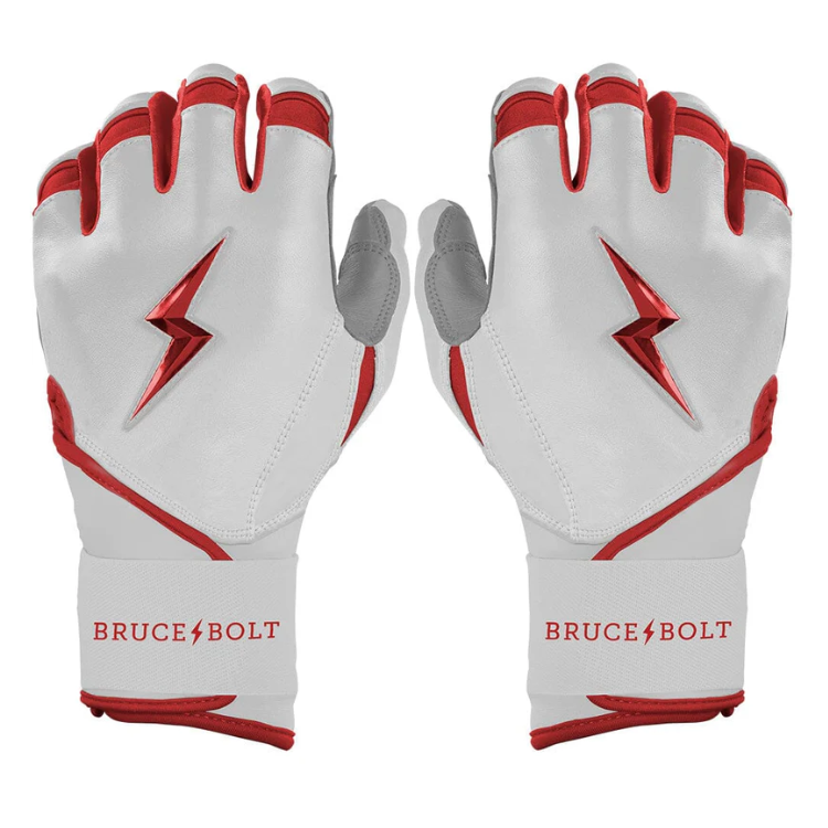 BRUCE BOLT ブルースボルト バッティンググローブ ロングカフ - Red