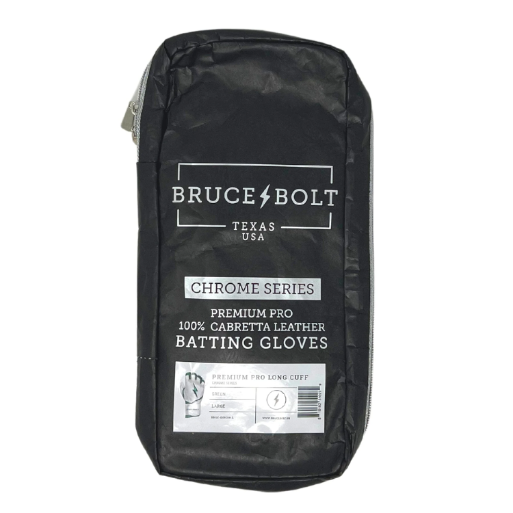 BRUCE BOLT ブルースボルト バッティンググローブ ロングカフ - Green