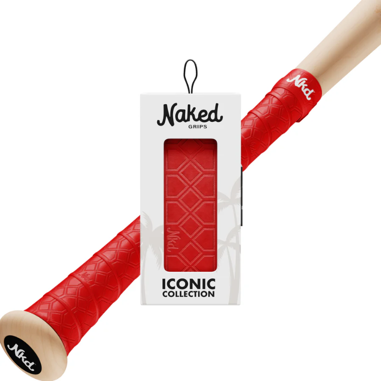 Naked Grips ネイキッドグリップス 野球 グリップテープ - RED