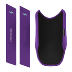 BRUCE BOLT ブルースボルト エルボーガード 硬式軟式兼用 ダブルベルト - Teal/Purple