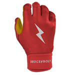 BRUCE BOLT ブルースボルト バッティンググローブ ショートカフ - Red