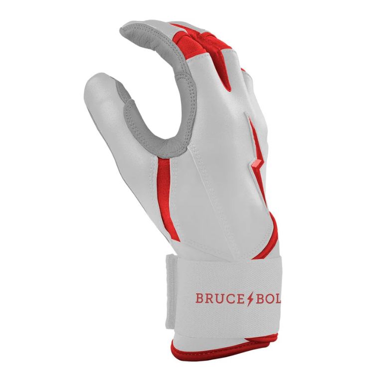 BRUCE BOLT ブルースボルト バッティンググローブ ロングカフ - Red