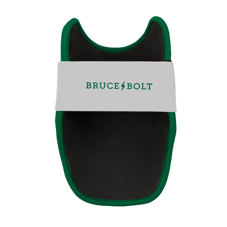 BRUCE BOLT ブルースボルト エルボーガード 硬式軟式兼用 シングルベルト - Chrome Green