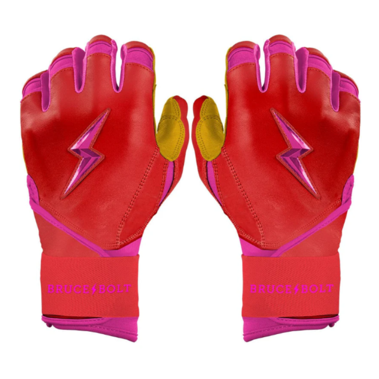BRUCE BOLT ブルースボルト バッティンググローブ ロングカフ - Pink
