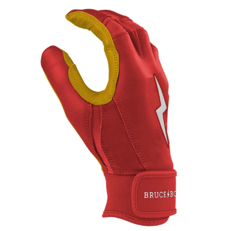 BRUCE BOLT ブルースボルト バッティンググローブ ショートカフ - Red