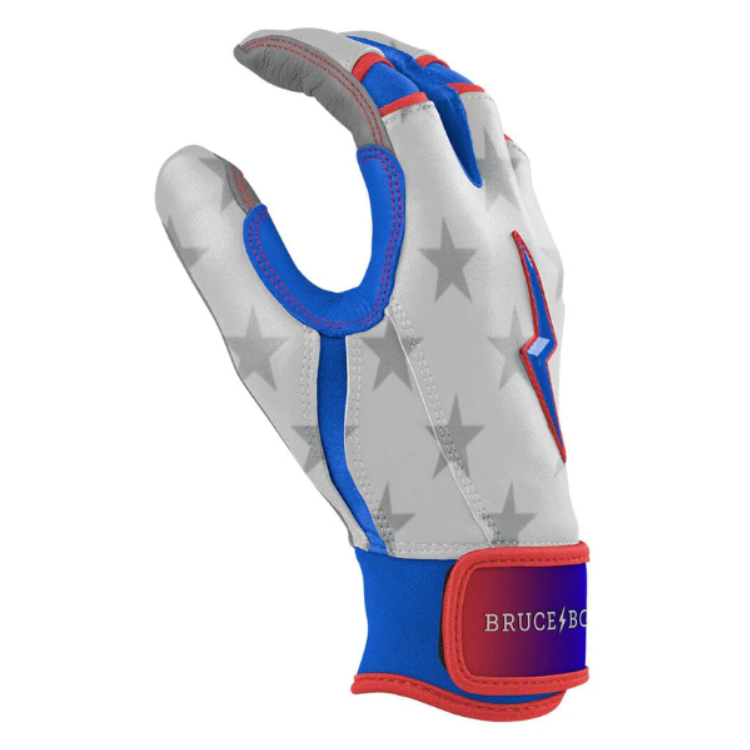 BRUCE BOLT ブルースボルト バッティンググローブ ショートカフ - Stars & Stripes