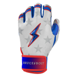 BRUCE BOLT ブルースボルト バッティンググローブ ショートカフ - Stars & Stripes