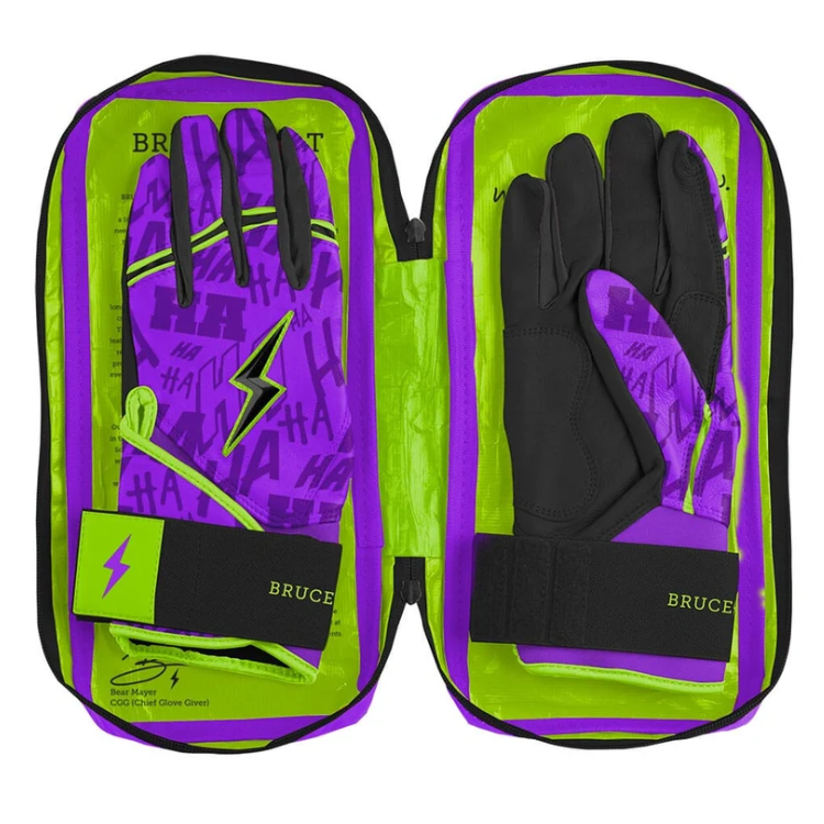 BRUCE BOLT ブルースボルト バッティンググローブ ロングカフ - Duran Purple