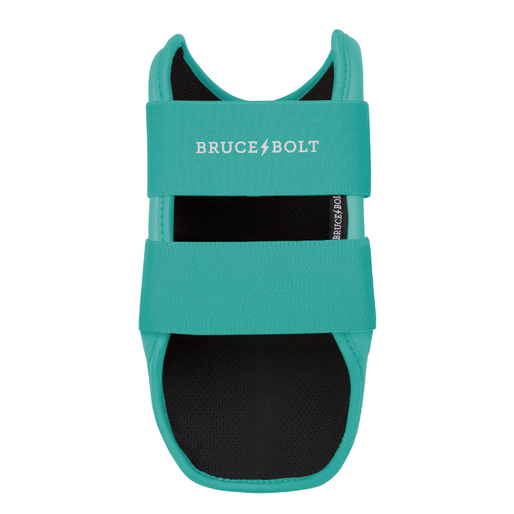 BRUCE BOLT ブルースボルト エルボーガード 硬式軟式兼用 ダブルベルト - Purple/Teal