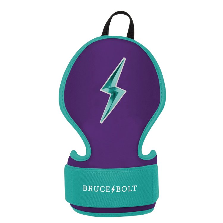 BRUCE BOLT ブルースボルト ハンドガード 硬式軟式兼用 - Purple/Teal