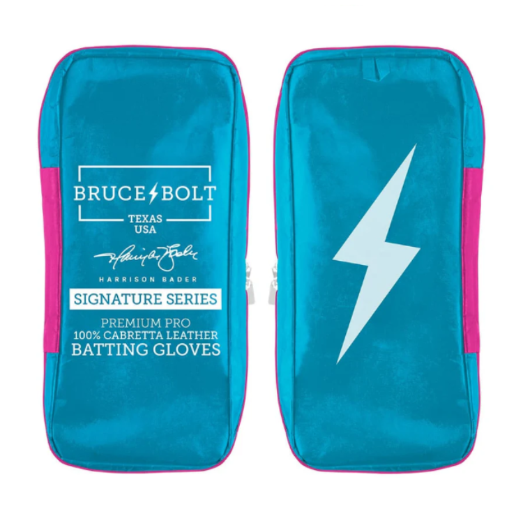 BRUCE BOLT ブルースボルト バッティンググローブ ショートカフ - Blue/Pink
