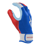 BRUCE BOLT ブルースボルト バッティンググローブ ショートカフ - Red/White/Blue