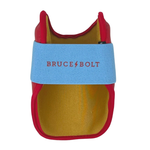 BRUCE BOLT ブルースボルト エルボーガード 硬式軟式兼用 シングルベルト - Baby Blue/Red