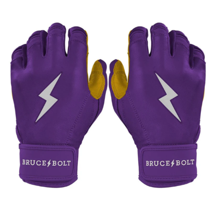 BRUCE BOLT ブルースボルト バッティンググローブ ショートカフ - Purple