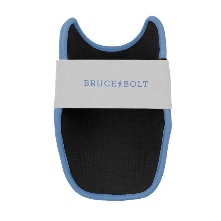 BRUCE BOLT ブルースボルト エルボーガード 硬式軟式兼用 シングルベルト - Chrome Baby Blue
