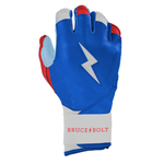 BRUCE BOLT ブルースボルト バッティンググローブ ロングカフ - Red/White/Blue