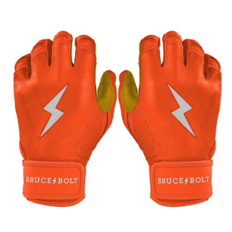 BRUCE BOLT ブルースボルト バッティンググローブ ショートカフ - Orange