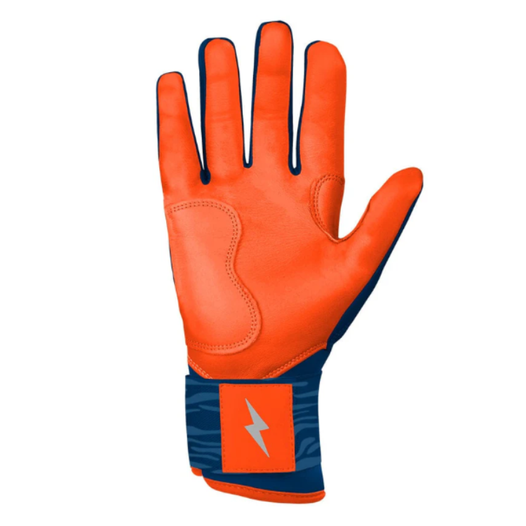 BRUCE BOLT ブルースボルト バッティンググローブ ショートカフ - Navy/Orange