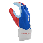 BRUCE BOLT ブルースボルト バッティンググローブ ロングカフ - Red/White/Blue