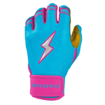 BRUCE BOLT ブルースボルト バッティンググローブ ショートカフ - Blue/Pink