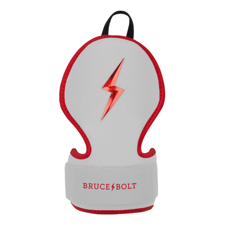 BRUCE BOLT ブルースボルト ハンドガード 硬式軟式兼用 - Chrome Red
