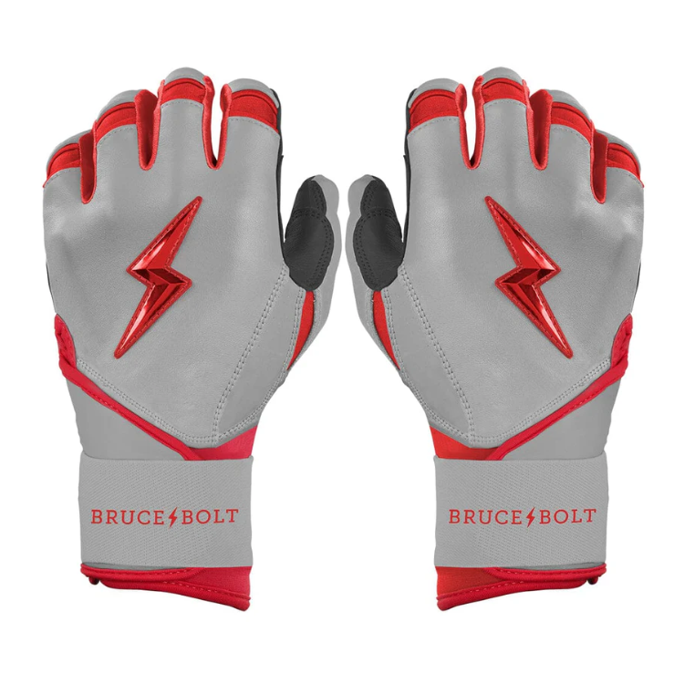 BRUCE BOLT ブルースボルト バッティンググローブ ロングカフ - Red