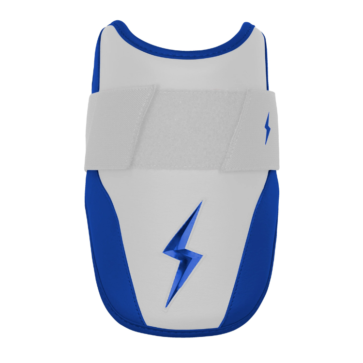 BRUCE BOLT ブルースボルト エルボーガード 硬式軟式兼用 シングルベルト - Chrome Royal Blue