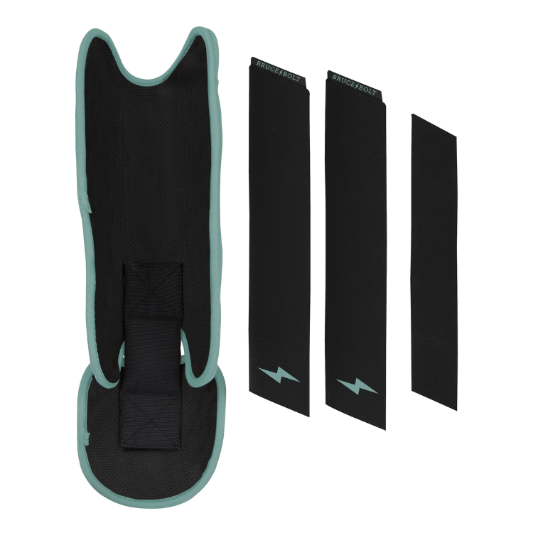 BRUCE BOLT ブルースボルト レッグガード - Black/Mint