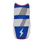 BRUCE BOLT ブルースボルト エルボーガード 硬式軟式兼用 ダブルベルト - Red, White & Blue