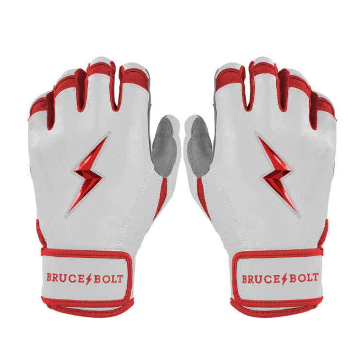 BRUCE BOLT ブルースボルト バッティンググローブ ショートカフ - Red