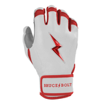 BRUCE BOLT ブルースボルト バッティンググローブ ショートカフ - Red