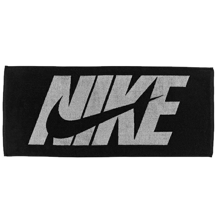 ナイキ NIKE ジャガードタオル ブラック×ホワイト TW2000