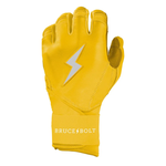 BRUCE BOLT ブルースボルト バッティンググローブ ロングカフ - Yellow
