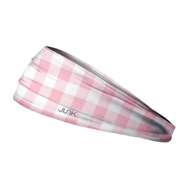 JUNK Brands ジャンク ヘッドバンド - PINK TARTAN