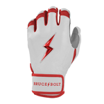 BRUCE BOLT ブルースボルト バッティンググローブ ショートカフ - Red