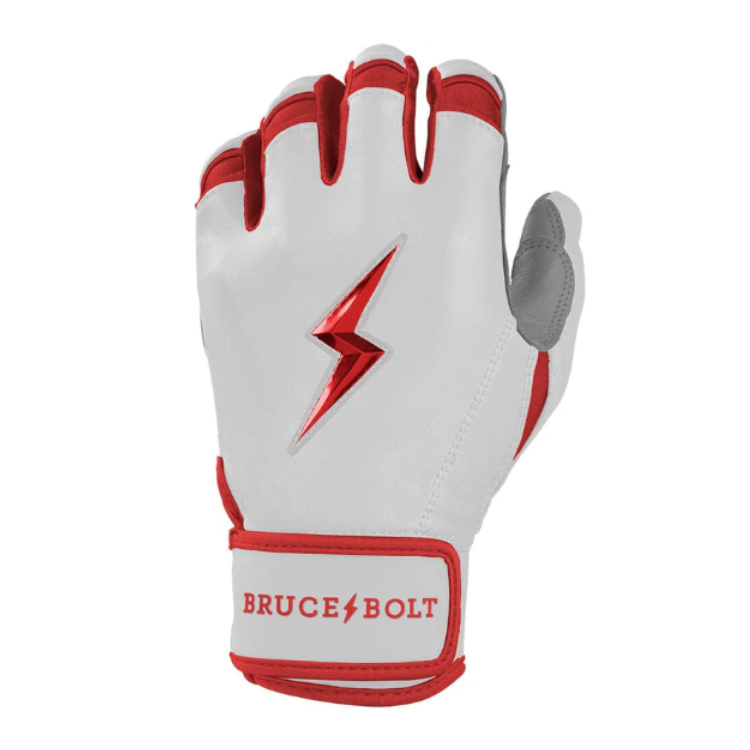 BRUCE BOLT ブルースボルト バッティンググローブ ショートカフ - Red