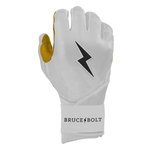 BRUCE BOLT ブルースボルト バッティンググローブ ロングカフ - White